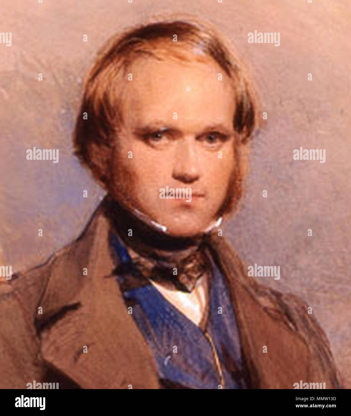 . Inglese: Un ritratto di 31-anno-vecchio Charles Darwin da George Richmond in 1840. . 1840. George Richmond (1809-1896) nomi alternativi G. Richmond Descrizione inglese ritratto pittore e disegnatore Data di nascita e morte 28 Marzo 1809 19 marzo 1896 Luogo di nascita e morte Brompton (Londra) London sede di lavoro Inghilterra competente controllo : Q25561 VIAF:?ISNI 39748162:?0000 0000 6666 9058 ULAN:?500028702 LCCN:?n87911364 NLA:?36044865 WorldCat Charles-Darwin-31 Foto Stock