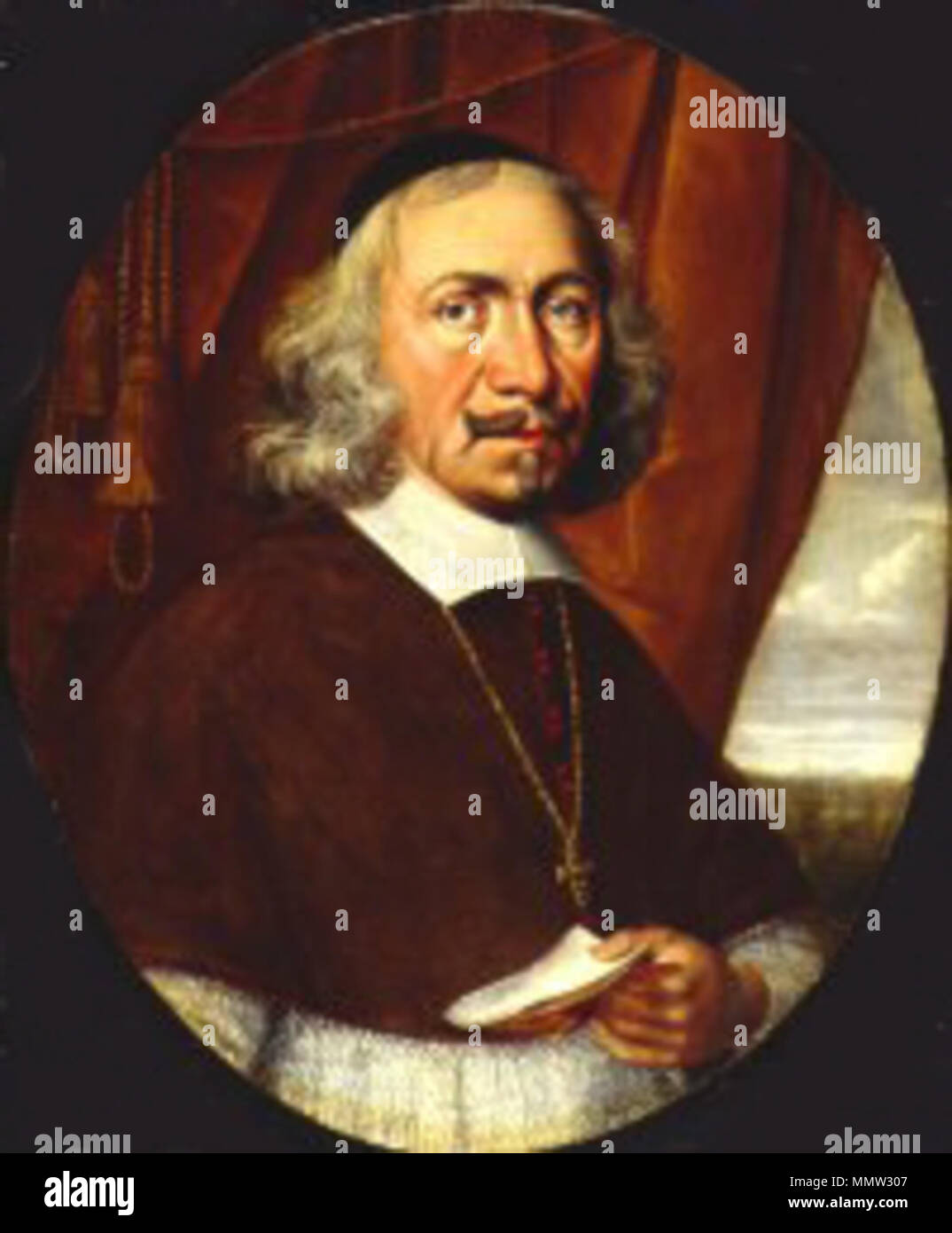 Deutsch: Christoph Bernhard von Galen, Bischof von Münster . 1670. Christoph Bernhard von Galen 1670 Foto Stock