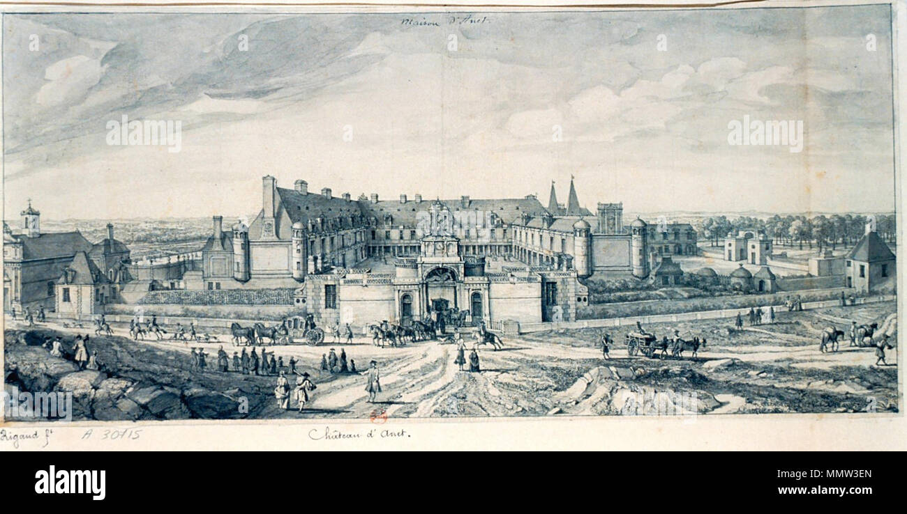 Château d'Anett (18e siècle) Foto Stock