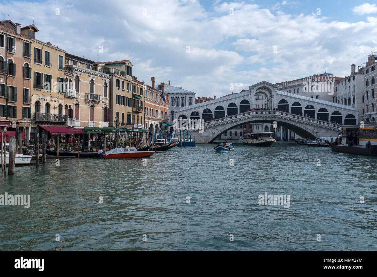 Grand Canal, Venezia, Italia Foto Stock