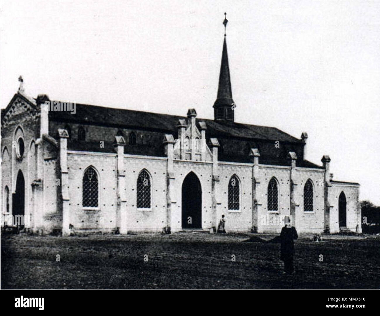 . St. Marien, Dorsten-Hervest, Renania settentrionale-Vestfalia, Germania . 1912. Dorsten-Hervest sconosciuto di St. Marien 1912 Foto Stock