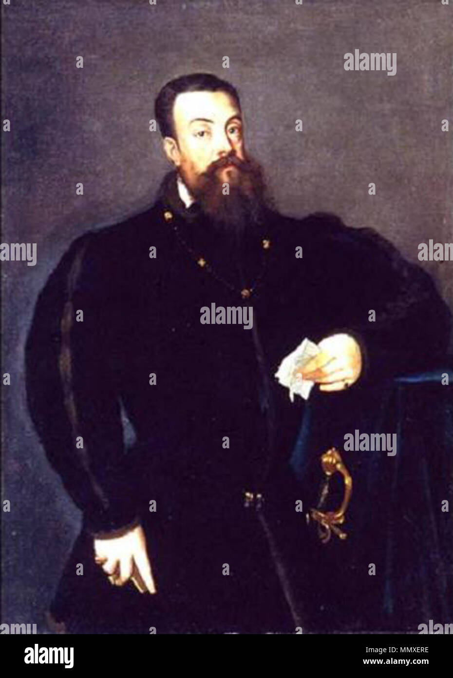 . Federico II Gonzaga . tra 1539 e 1540. copia dopo Tiziano ? Federico