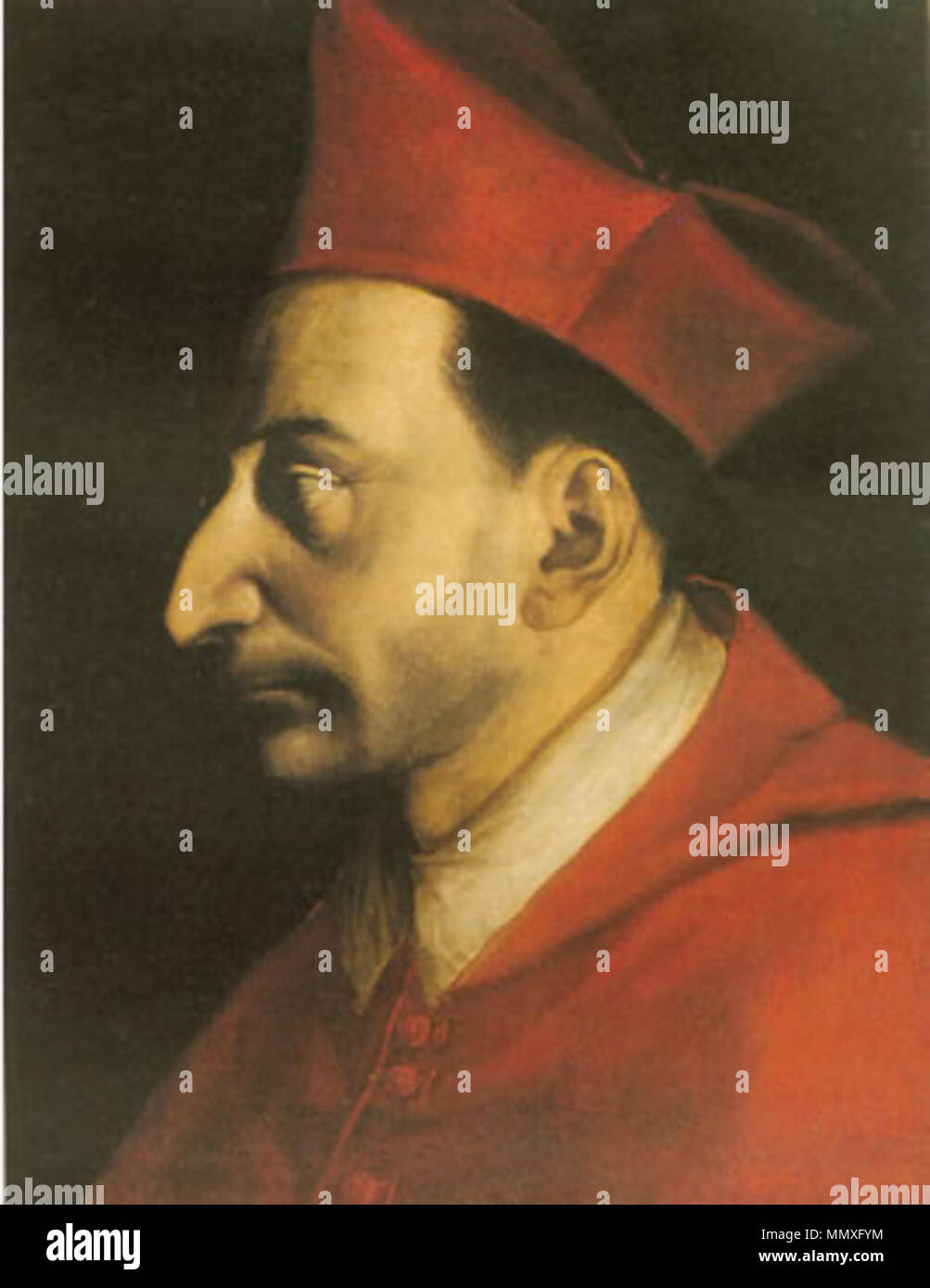 Ritratto di Carlo Borromeo. Tra il 1560 e il 1608. Carlo Borromeo Foto Stock