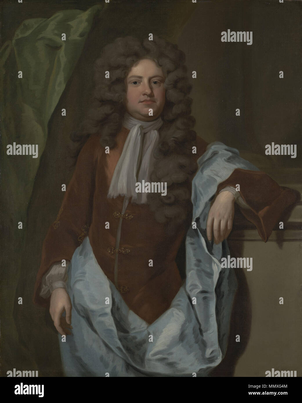 . Qui Ritratto di Charles Montagu, 1° Conte di Halifax (1661-1715). quarto trimestre del xvii secolo. 1stEarlOfHalifax Foto Stock