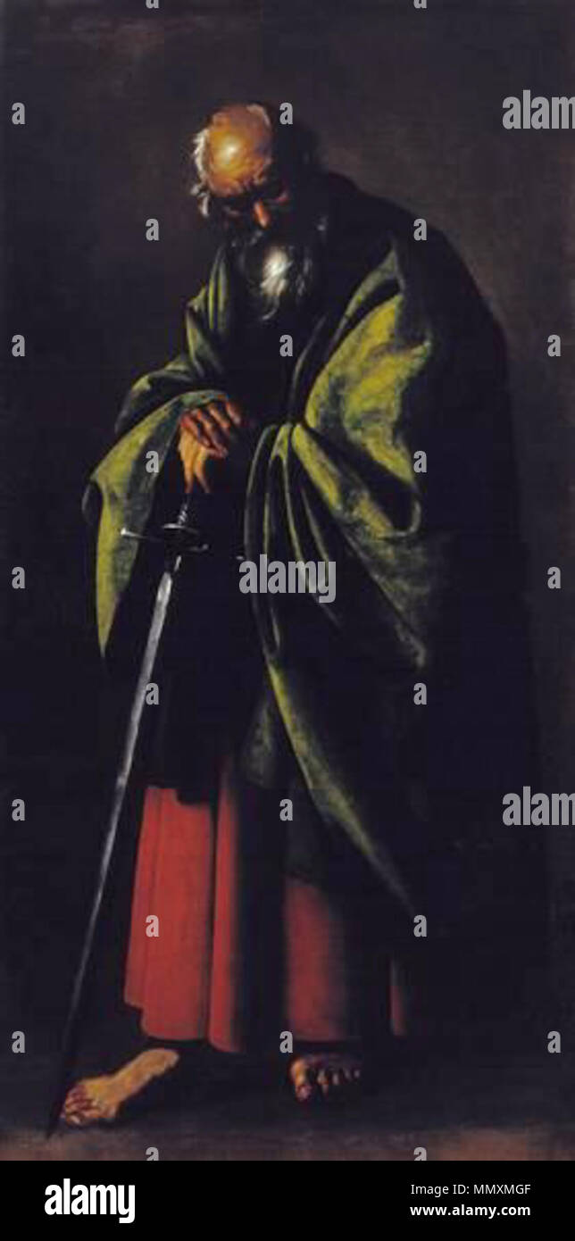 Francisco de Zurbarán - São Paulo Foto Stock