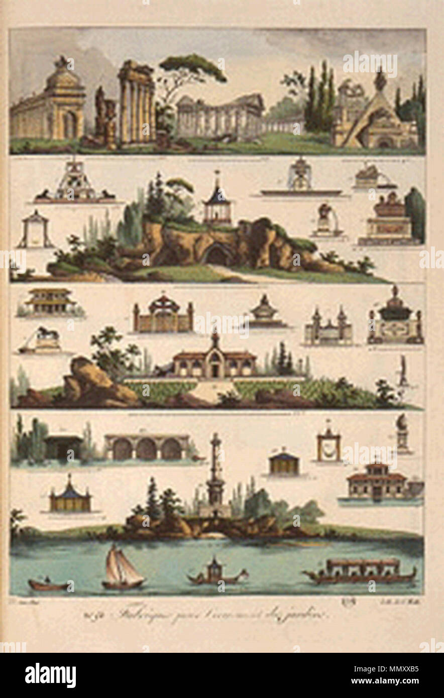 . Gabriel Thouin. Piani raisonnés de toutes les espèces de jardins cote Les 1754, pl.53 : la società Fabrique pour l'ornement des jardins (collezioni de l'ENSBA) . 1754. Gabriel Thouin (1754-1829) Descrizione francese giardino designer Data di nascita e morte 1747 9 marzo 1829 Luogo di nascita Parigi sede di lavoro Francia competente controllo : Q918911 VIAF:?ISNI 66899568:?0000 0001 1662 9194 ULAN:?500056319 LCCN:?n83022640 GND:?104272686 WorldCat Gabriel Thouin- jardins1 Foto Stock