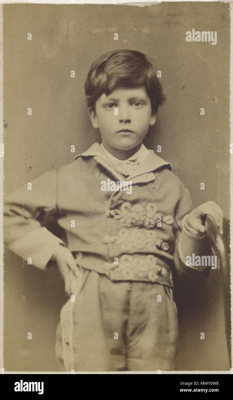 . Inglese: [George Herbert Kitchin]; Lewis Carroll (British, 1832 - 1898); maggio o giugno 1873; albume silver stampa; 9,7 x 6 cm (3 13/16 x 2 3/8 in.); 84.XM.803.3 [George Herbert Kitchin]; Lewis Carroll (British, 1832 - 1898); maggio o giugno 1873; albume silver stampa; 9,7 x 6 cm (3 13/16 x 2 3/8 in.); 84.XM.803.3 George Herbert Kitchin Foto Stock