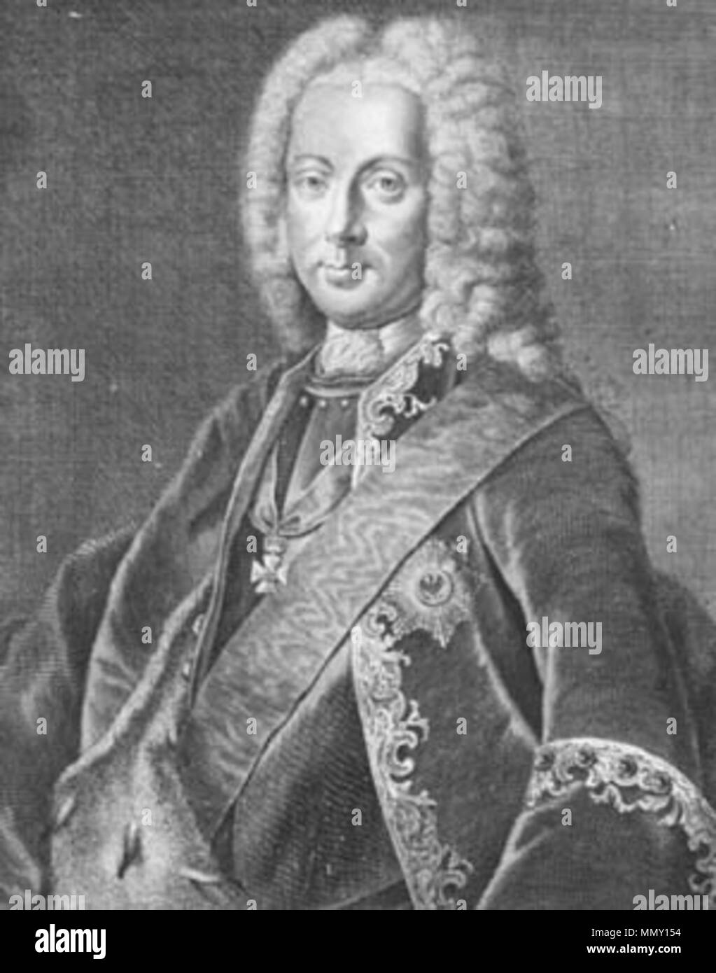 . Inglese: George Frederick Charles, margravio di Brandenburg-Bayreuth . 29 aprile 2013, 01:40:29. GeorgeFrederickBayreuth sconosciuto Foto Stock