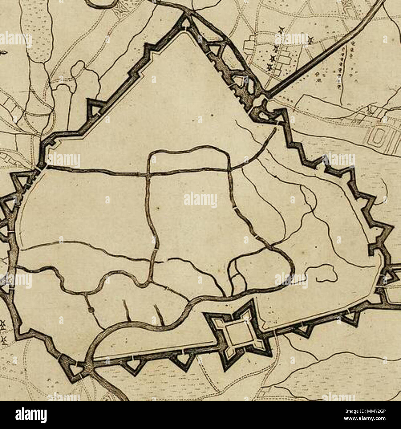 . Inglese: Ghent, Belgio, Pieter Schenk 1709 . 1709. Pieter Schenk Ghent, Belgio, Pieter Schenk 1709 Foto Stock