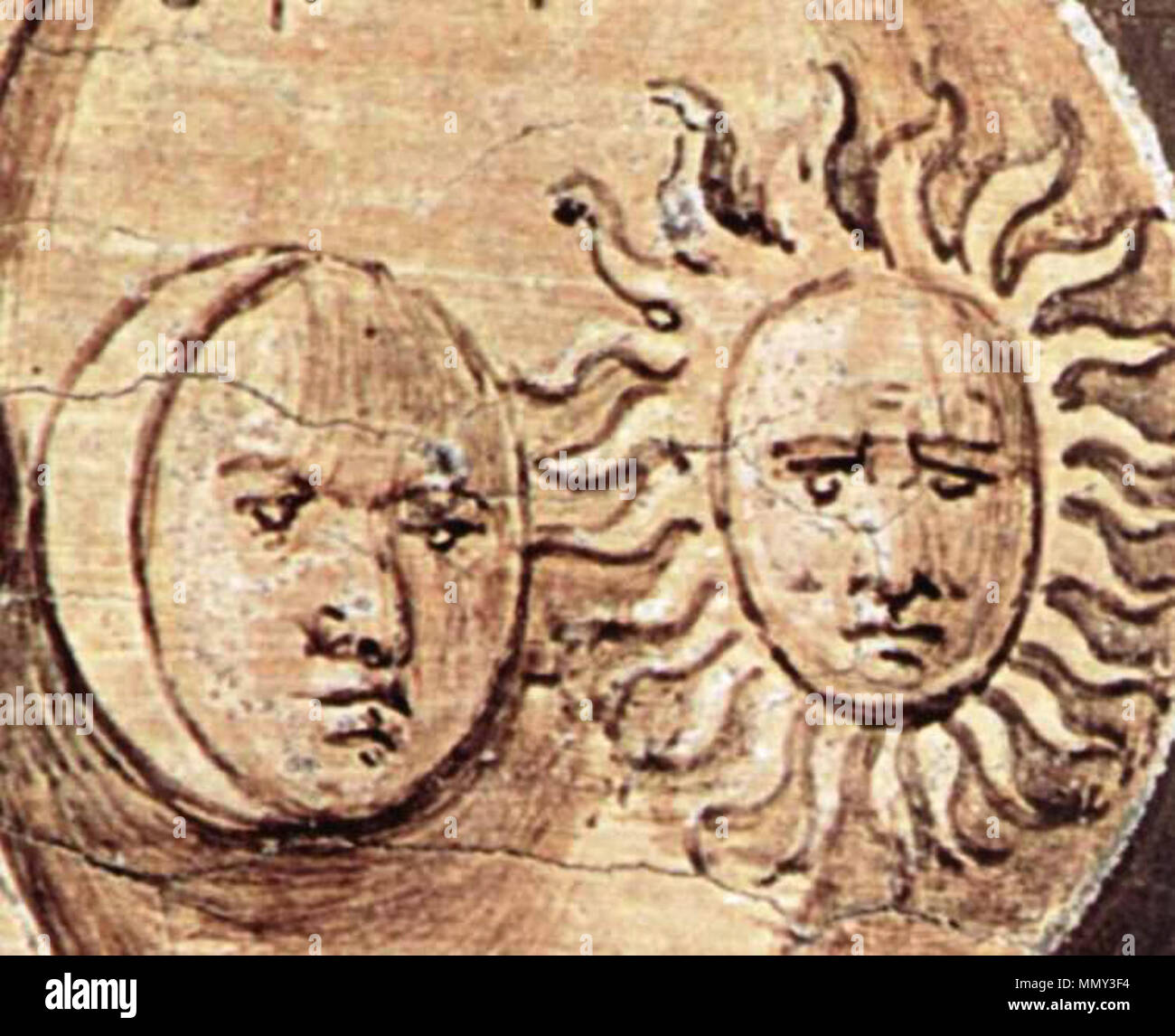 Circa 1500-1510. Giorgione - Luna suola Foto Stock