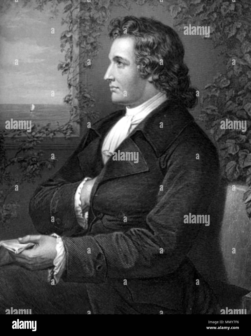 . Johann Wolfgang v. Goethe Goethe Foto Stock