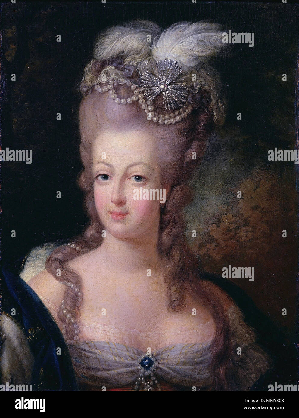 Maria Antonietta, 1775 - Musée Antoine Lécuyer Foto Stock