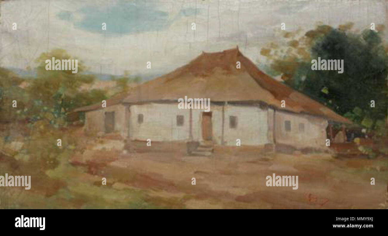 Grigorescu - Casa Văleni din Foto Stock