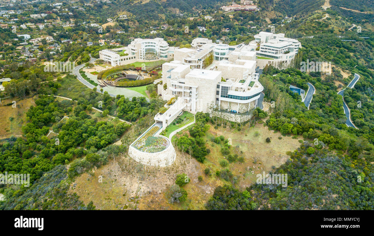 Getty Center di Los Angeles in California Foto Stock