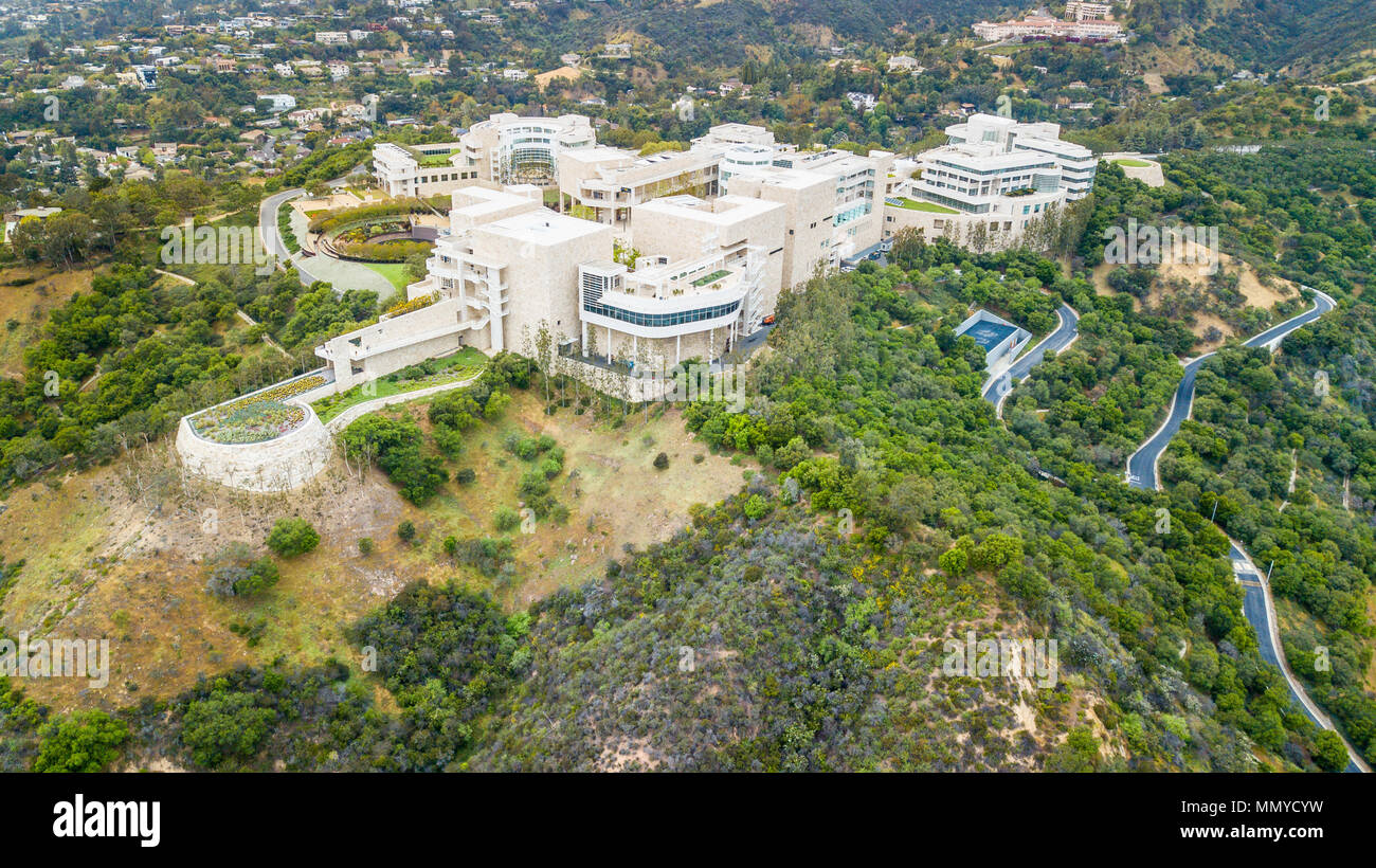 Getty Center di Los Angeles in California Foto Stock