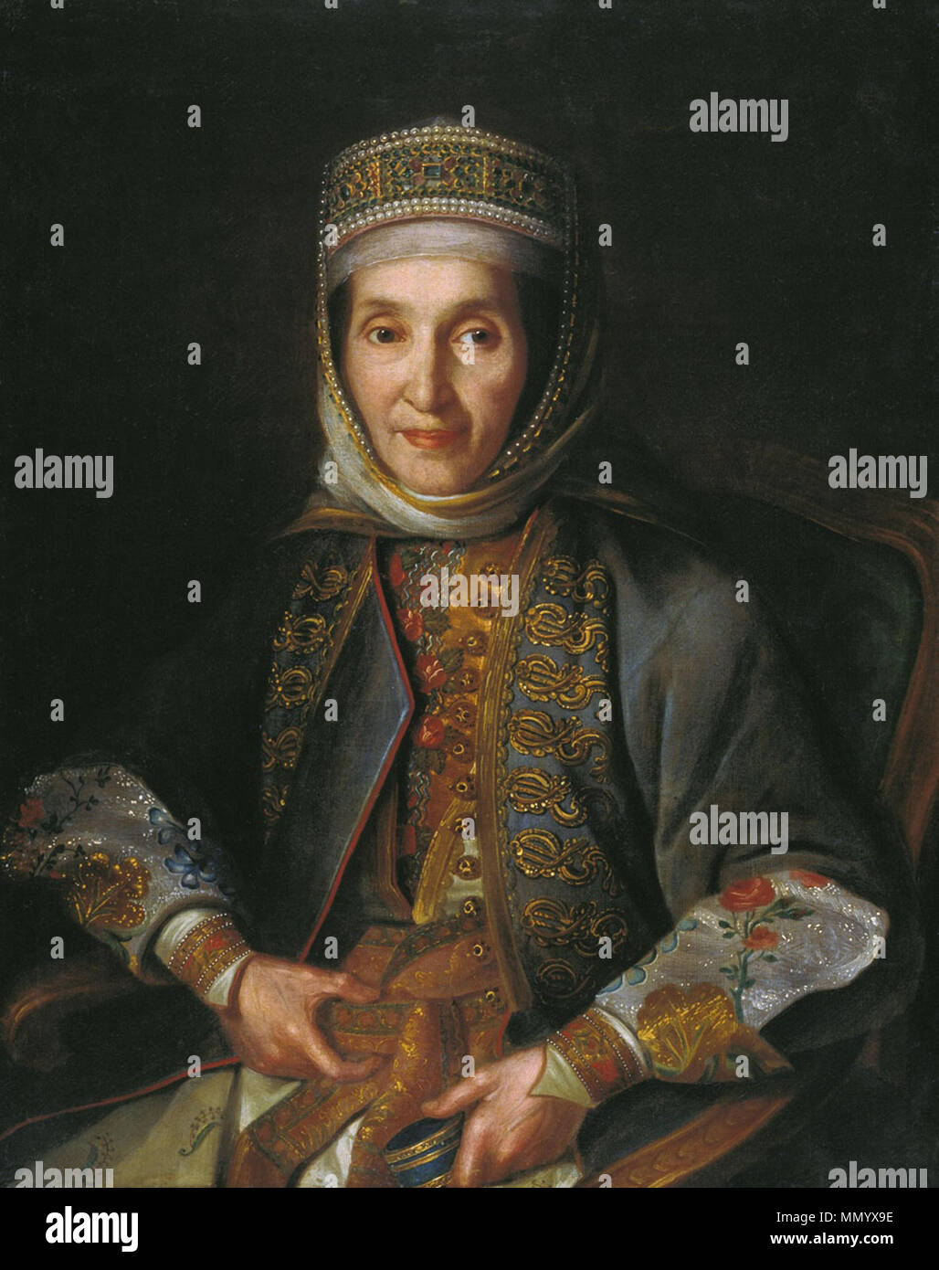 . Портрет Анны Акимовны Лазаревой 1769г, холст масло,,Музей-усадьба Кусково, Москва . 1769. Ivan Argunov (1729-1802) nomi alternativi ???????, ???? ???????? Descrizione pittore russo Data di nascita e morte 1729 1802 Luogo di nascita e morte Russia Mosca sede di lavoro Mosca, San Pietroburgo Autorità controllo : Q948370 VIAF:?8521366 ISNI:?0000 0000 6685 611X ULAN:?500032097 WGA:?ARGUNOV, Ivan Petrovich GND:?131505173 A.A. Lazareva di I.Argunov (1769, Kuskovo) Foto Stock