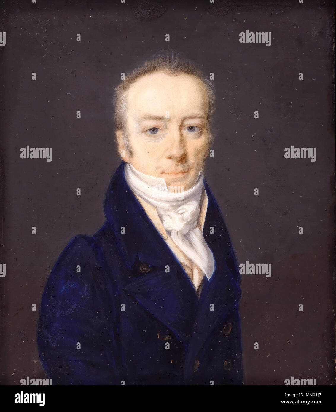 . Inglese: Ritratto di James Smithson (ca. 1765-1829) James Smithson. 1816. Henri-Joseph Johns - James Smithson (1816) - Google Art Project ritagliato Foto Stock