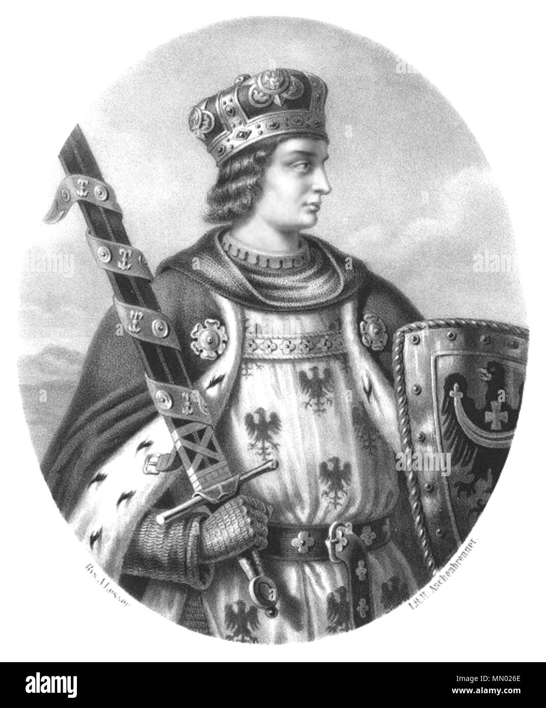 . Henryk IV Probus Henryk IV Probus da Aleksander minore Foto Stock