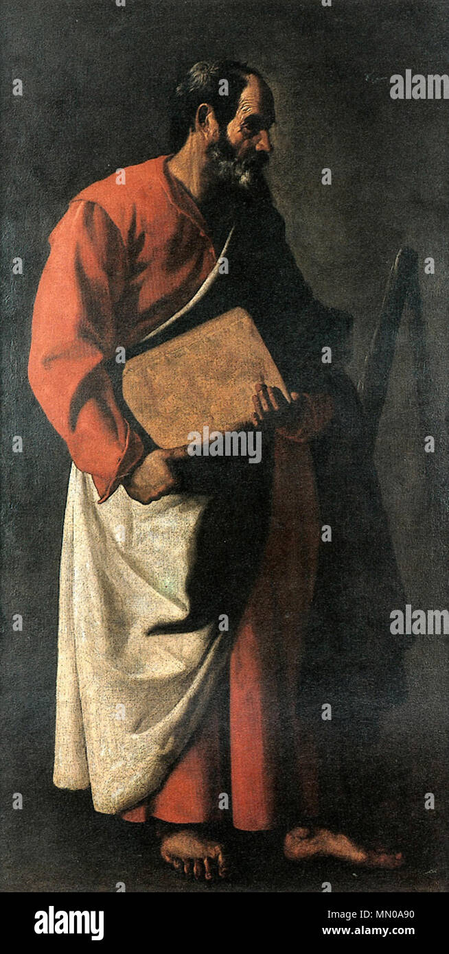 Francisco de Zurbarán - São Tiago Menor Foto Stock