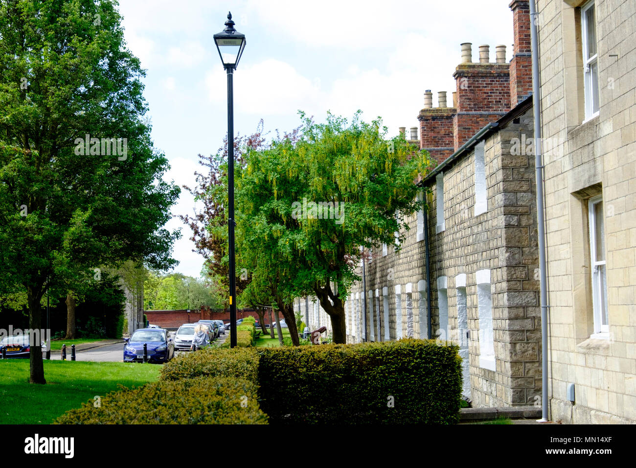 Intorno a Swindon una grande città nel Wiltshire con legami storici esistenti per l'industria ferroviaria Foto Stock