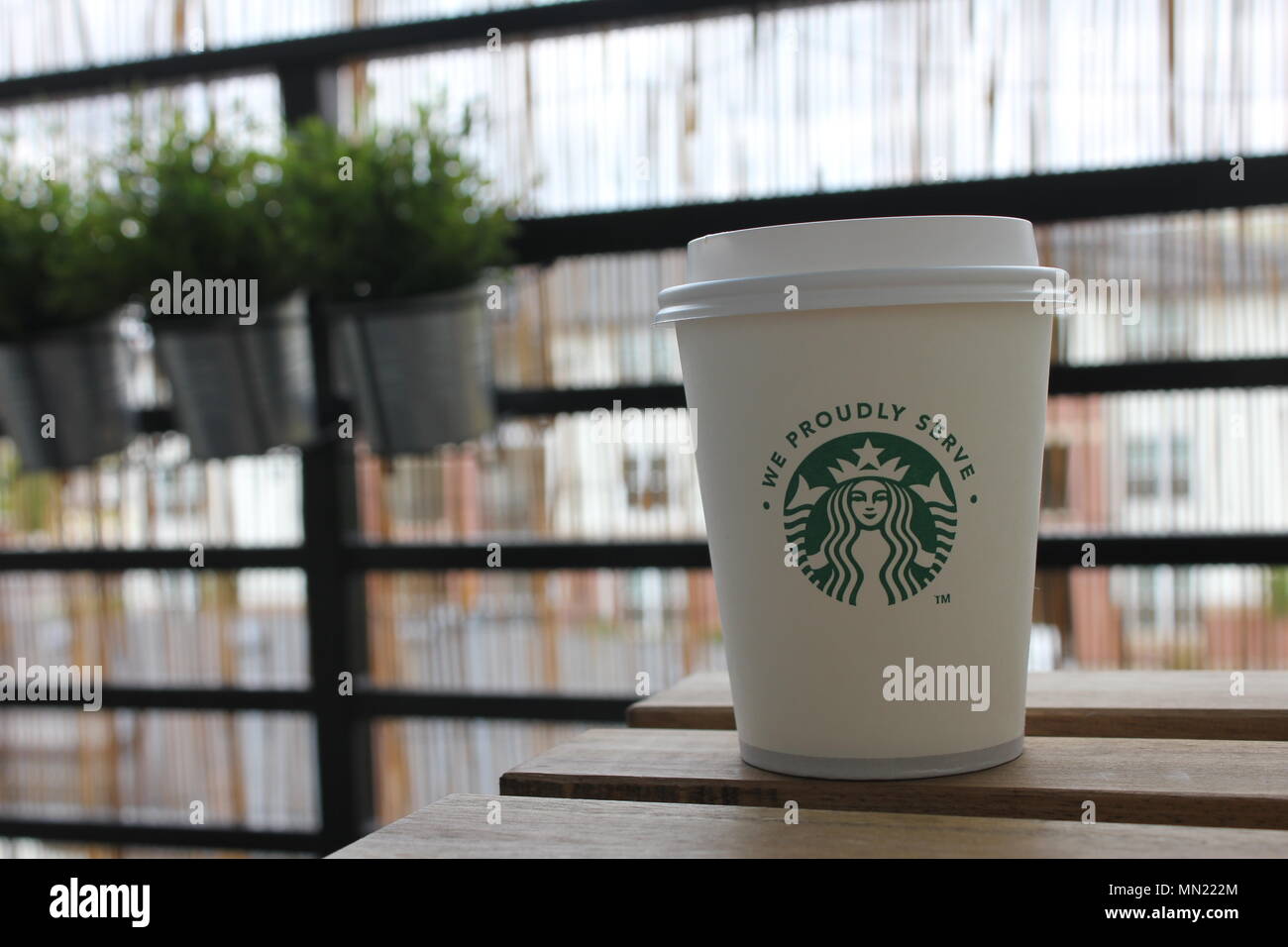 Starbucks Coffee Cup Foto Stock