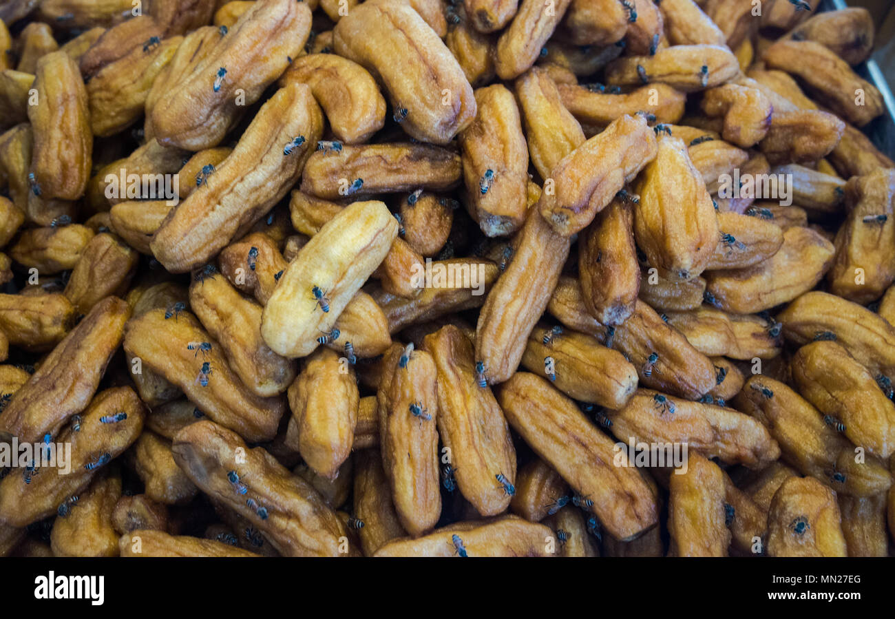 Cibo di strada a Bangkok, in Thailandia Foto Stock