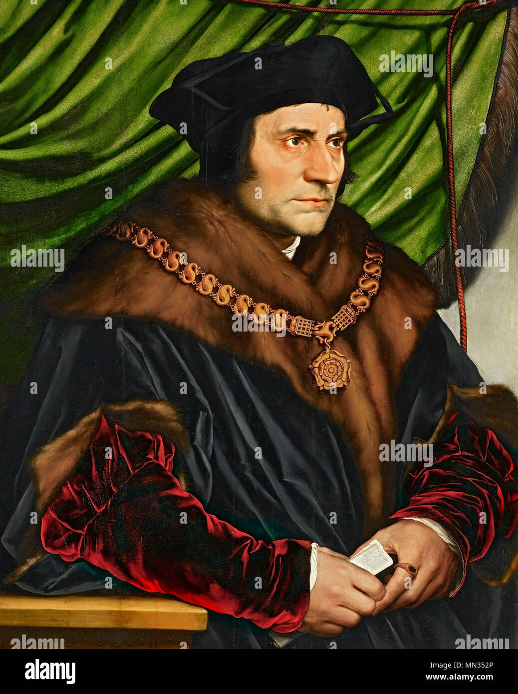 Sir Thomas More, Hans Holbein il Giovane, 1527 Foto Stock