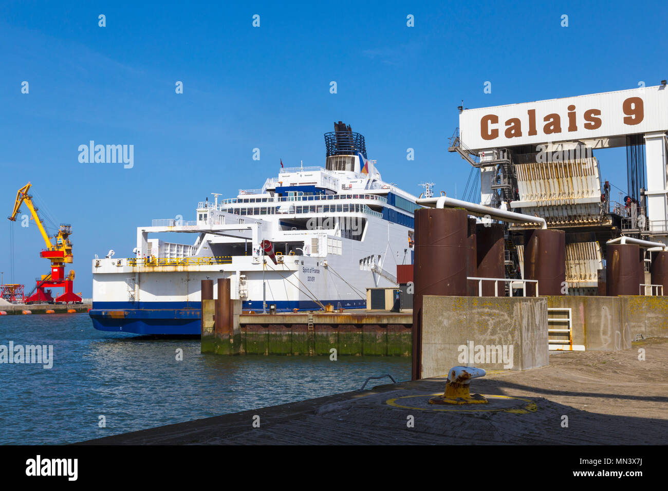 Terminale di Calais, Francia Foto Stock