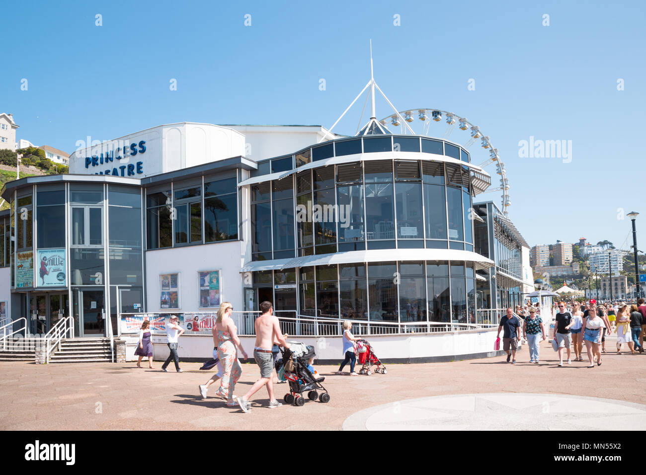 Il Teatro Principessa, Torquay, Devon Regno Unito Foto Stock