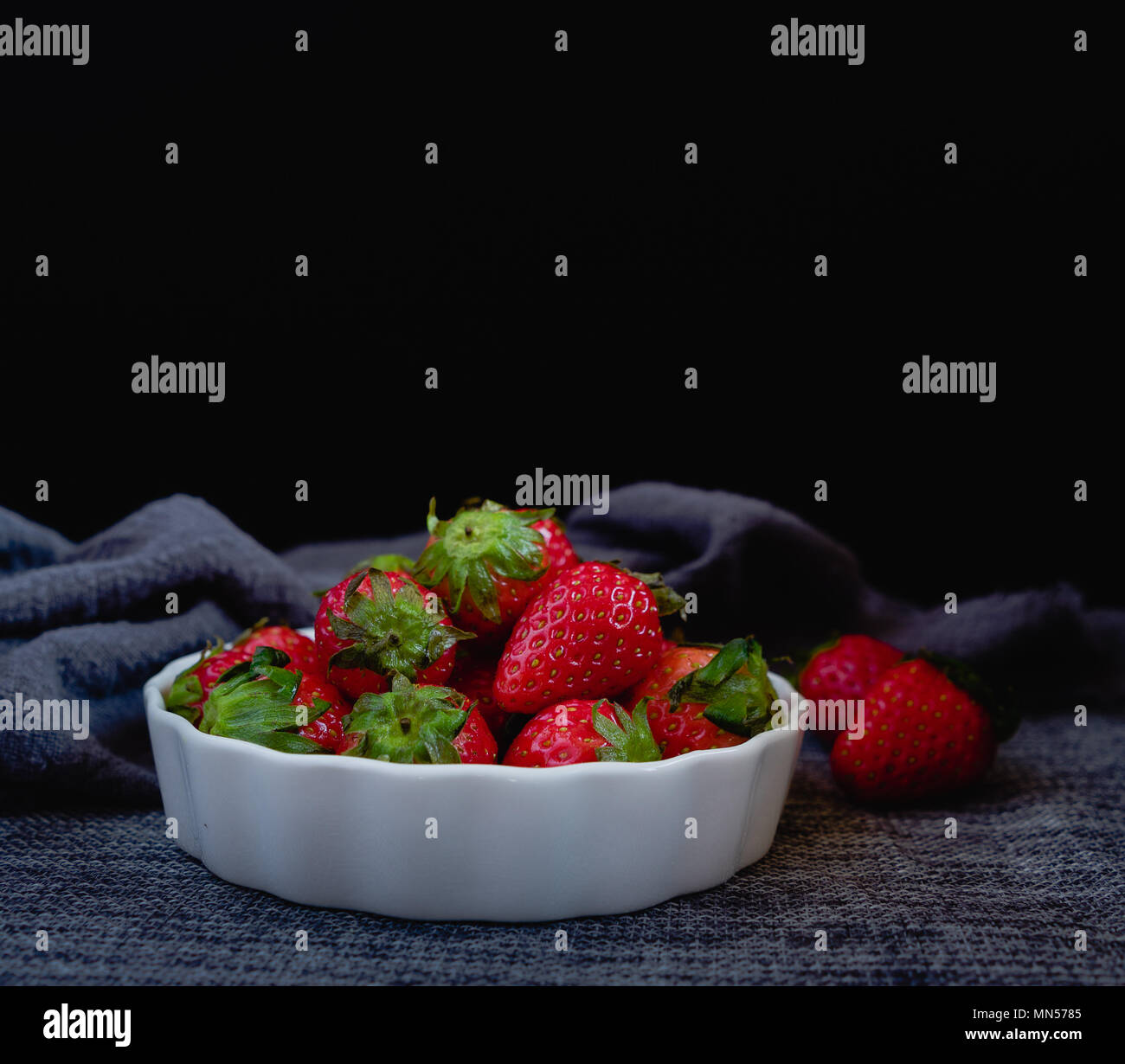 Fragole fresche, pronto a mangiare Foto Stock