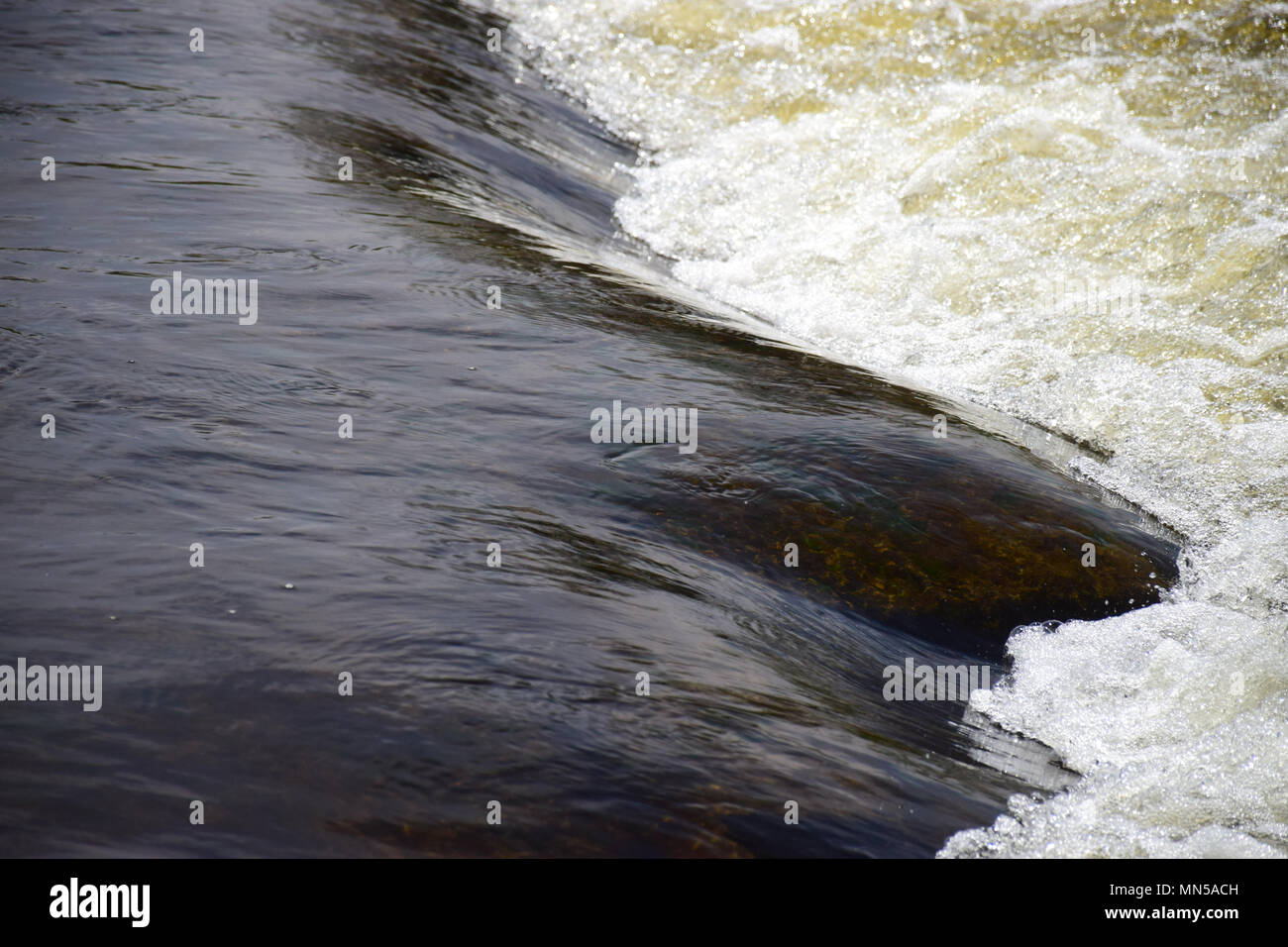 Rideau River, ad Ottawa in Canada Foto Stock