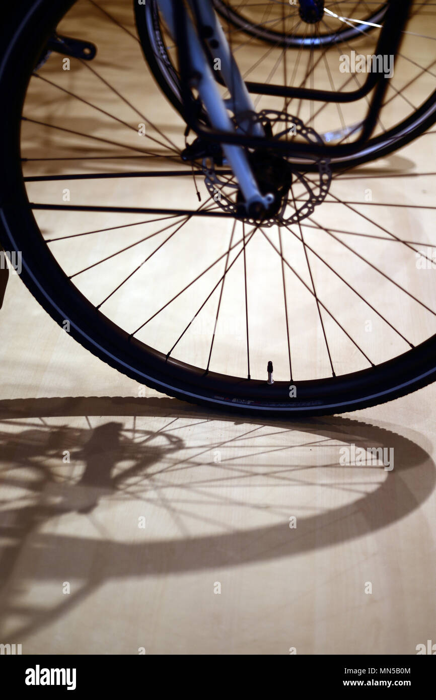Vicino a colpi di marcia bici Foto Stock
