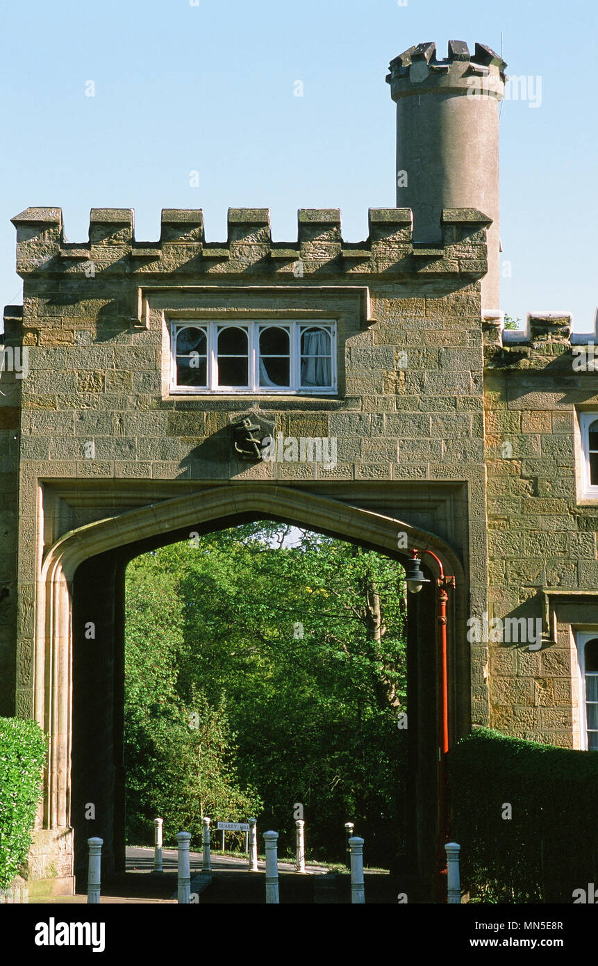 North Lodge su superiore Maze Hill, St Leonards on Sea, East Sussex Regno Unito Foto Stock