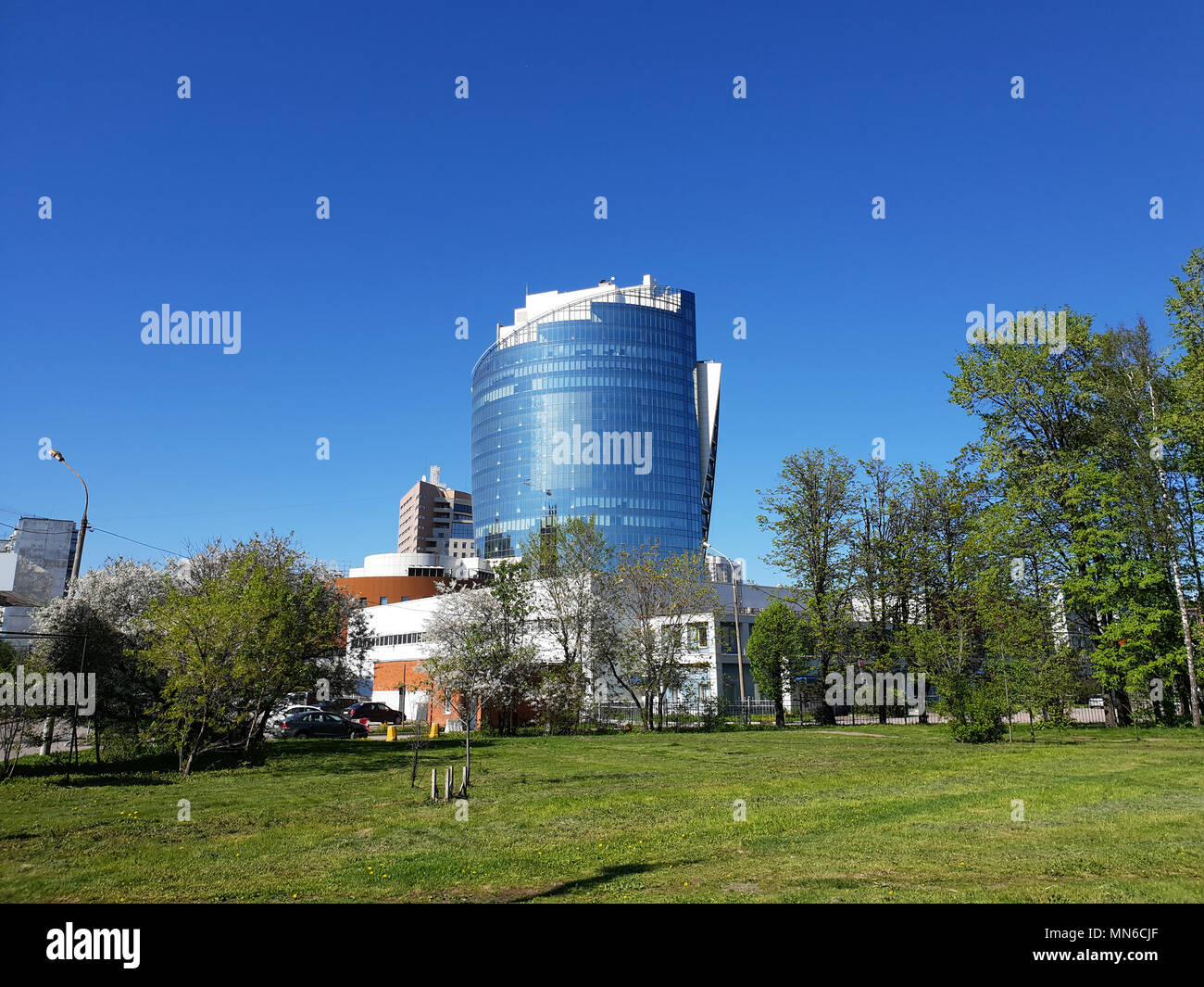 Khimki, Russia - 10 Maggio. 2018. vista del centro Business Country Park Foto Stock