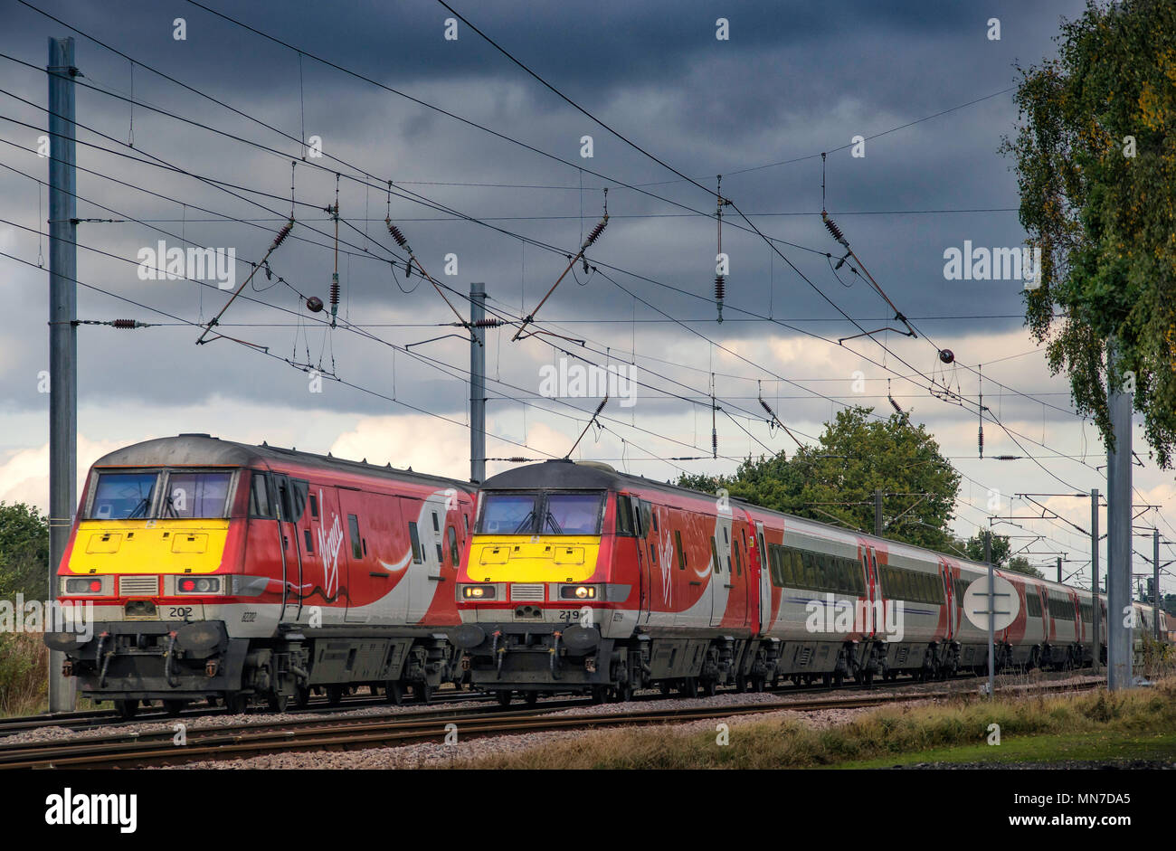 Virgin Trains Foto Stock