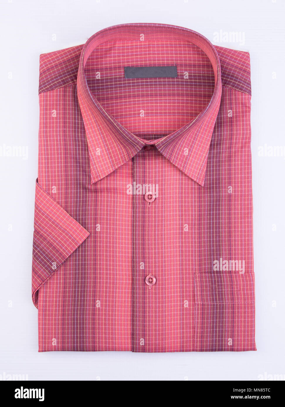 Una camicia o un uomo Dress shirt sullo sfondo Foto Stock