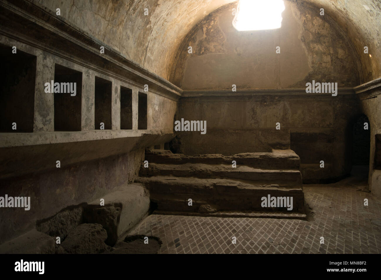 Scavi di Pompei - Italia Nel giugno 2013 l'UNESCO ha dichiarato. Foto Stock