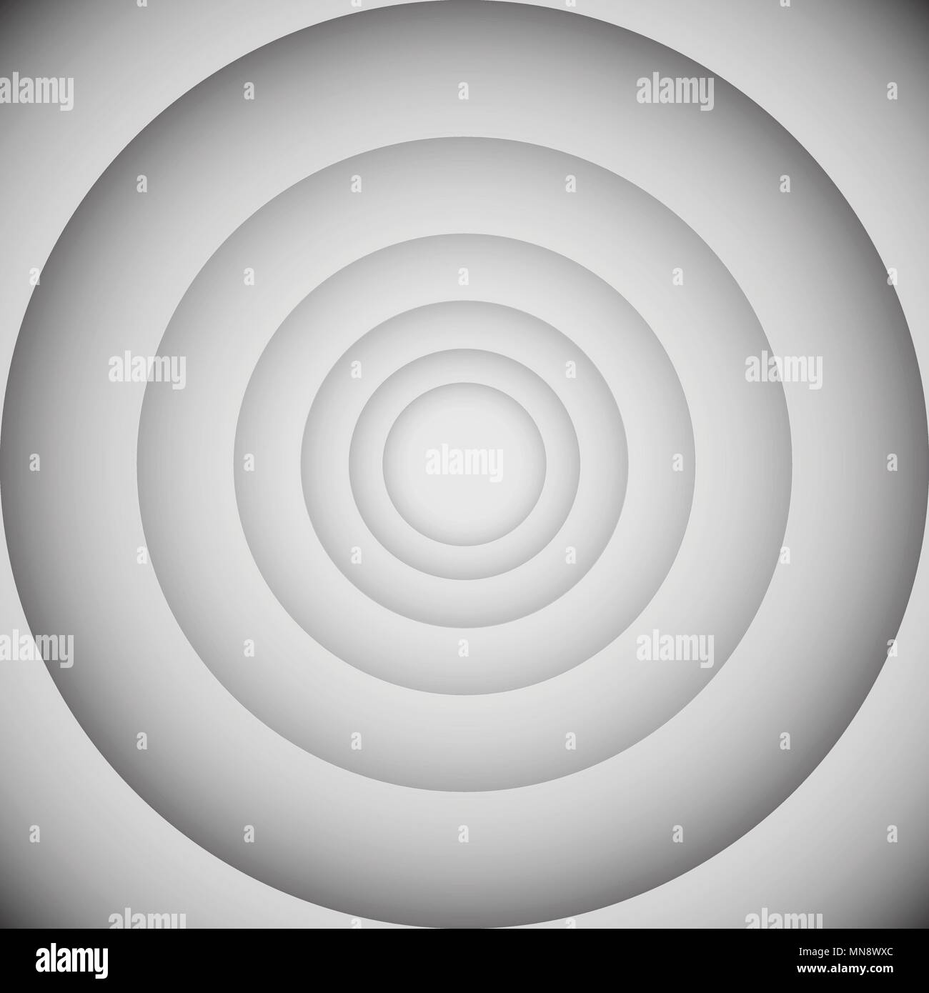Abstract di gradiente di colore grigio a forma di cerchio strato di sfondo, immagine EPS vettoriali10 Illustrazione Vettoriale