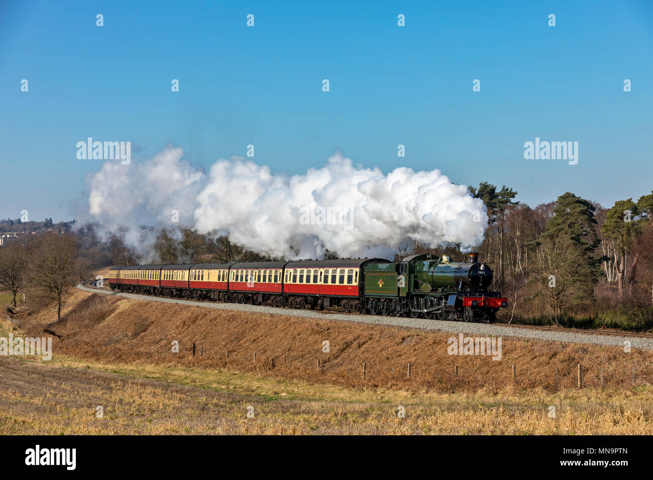 Severn Valley Steam Railway Foto Stock