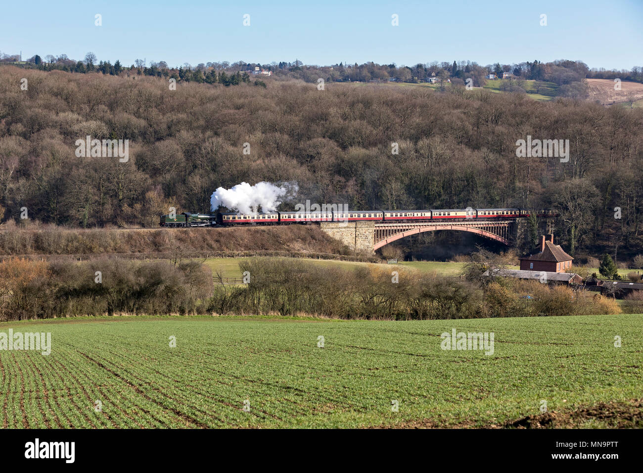 Severn Valley Steam Railway Foto Stock
