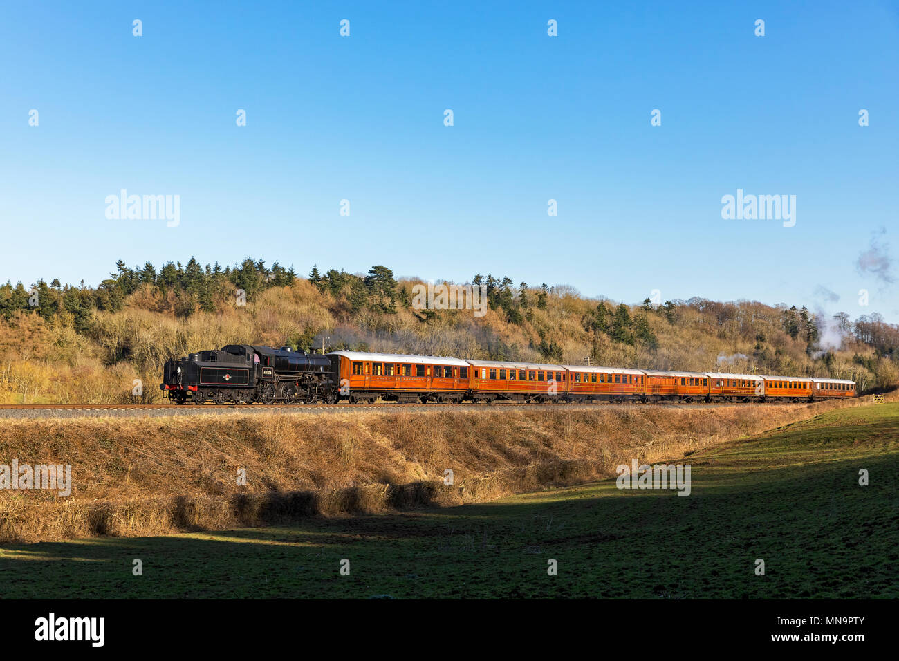 Severn Valley Steam Railway Foto Stock