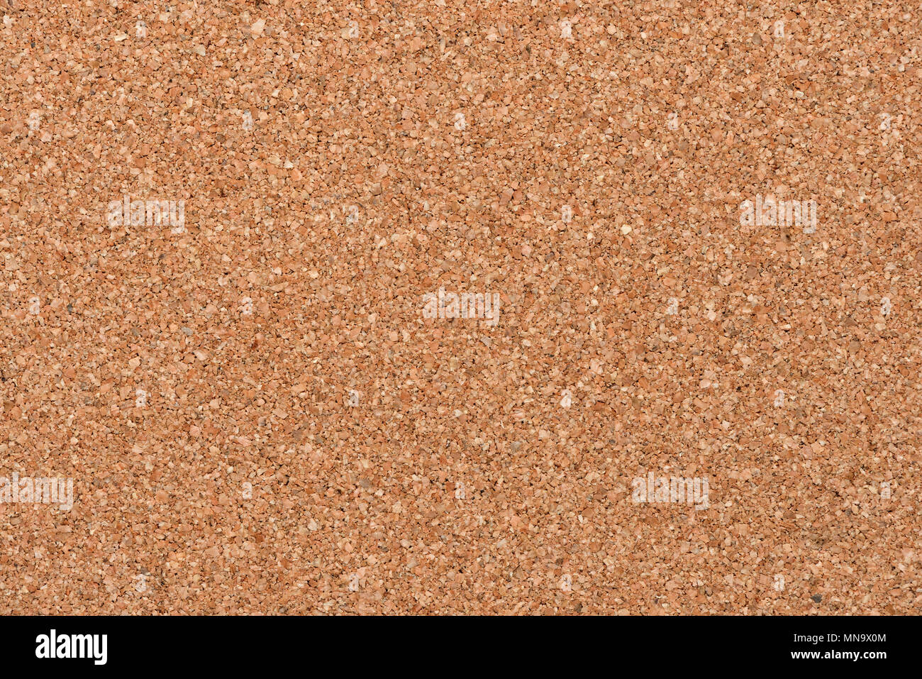 Vuoto in sughero marrone legno scheda texture promemoria Foto Stock
