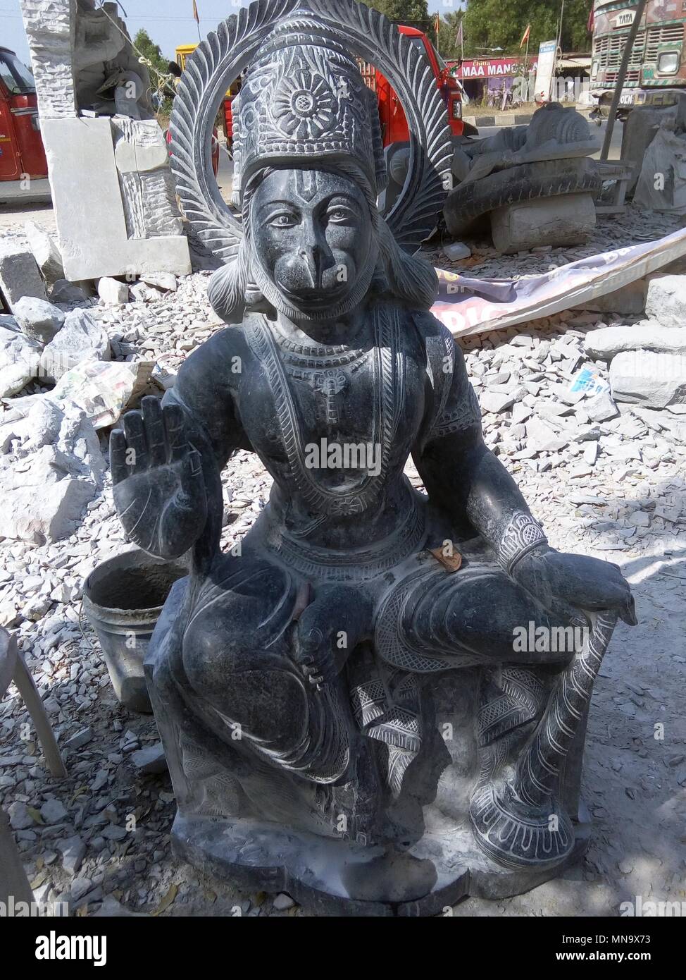 Dio indù signore hanuman हनुमान् foto hanuman immagini hd jai hanuman Foto Stock
