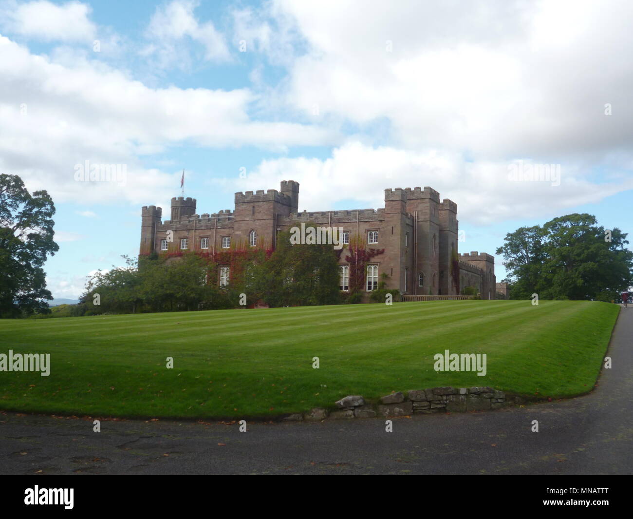 Iconico Scone Palace, Perthshire Scozia Scotland Foto Stock