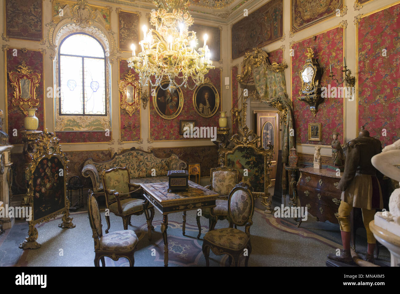 Museo Stibbert di Firenze - Firenze - Interno Foto Stock