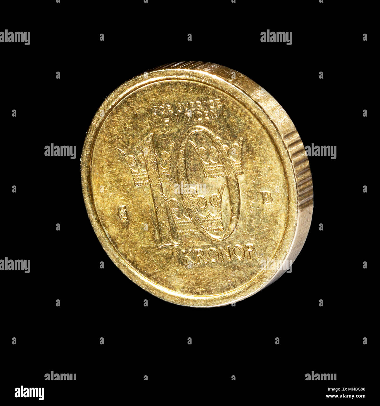 Dieci corone svedesi moneta immagini e fotografie stock ad alta risoluzione  - Alamy