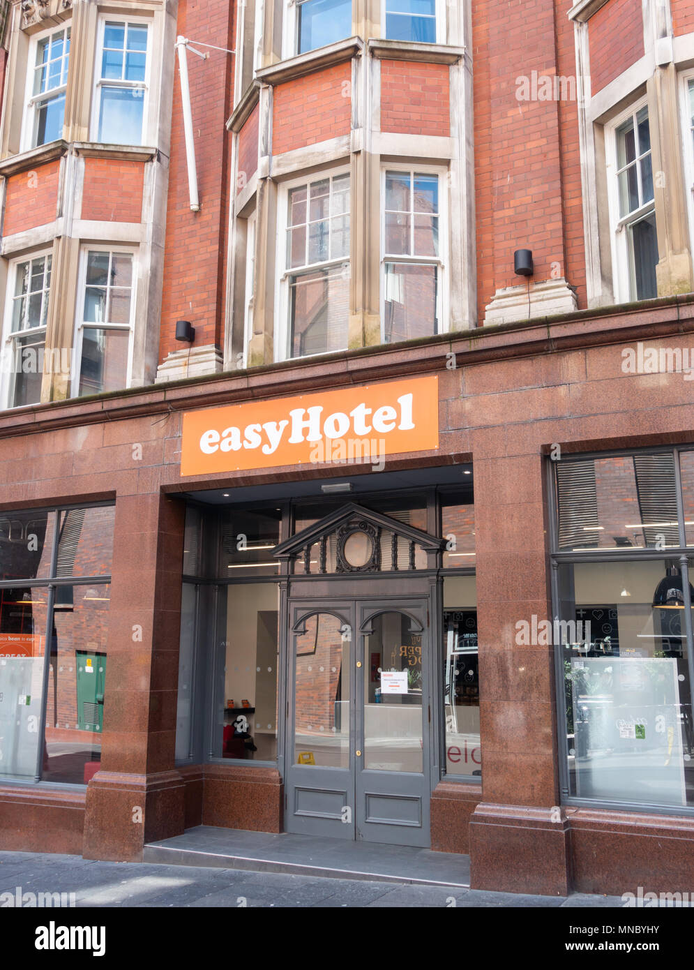 Facile Hotel in Newcastle upon Tyne, England, Regno Unito Foto Stock