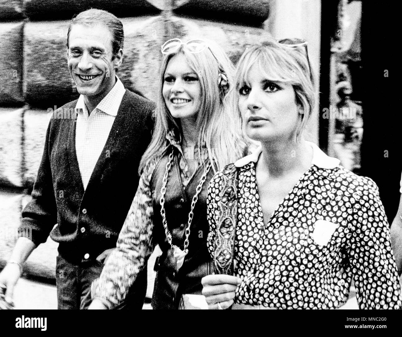 Brigitte Bardot, Roger Vadim, 70s Foto Stock
