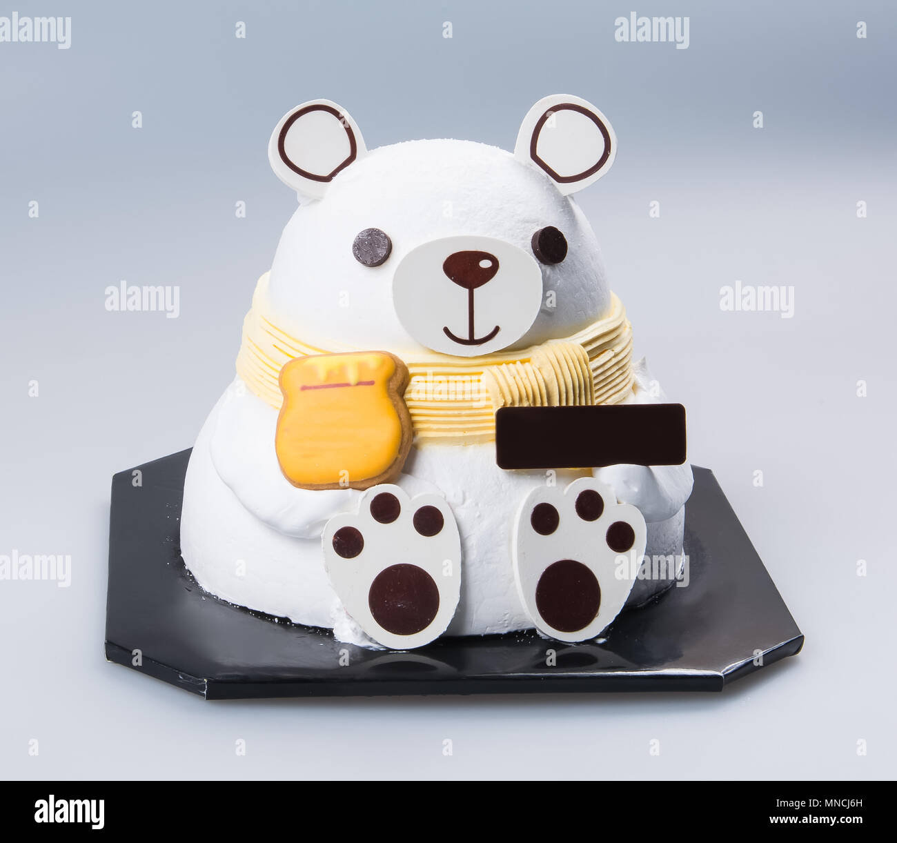 Torta o recare torta di progettazione su uno sfondo Foto Stock