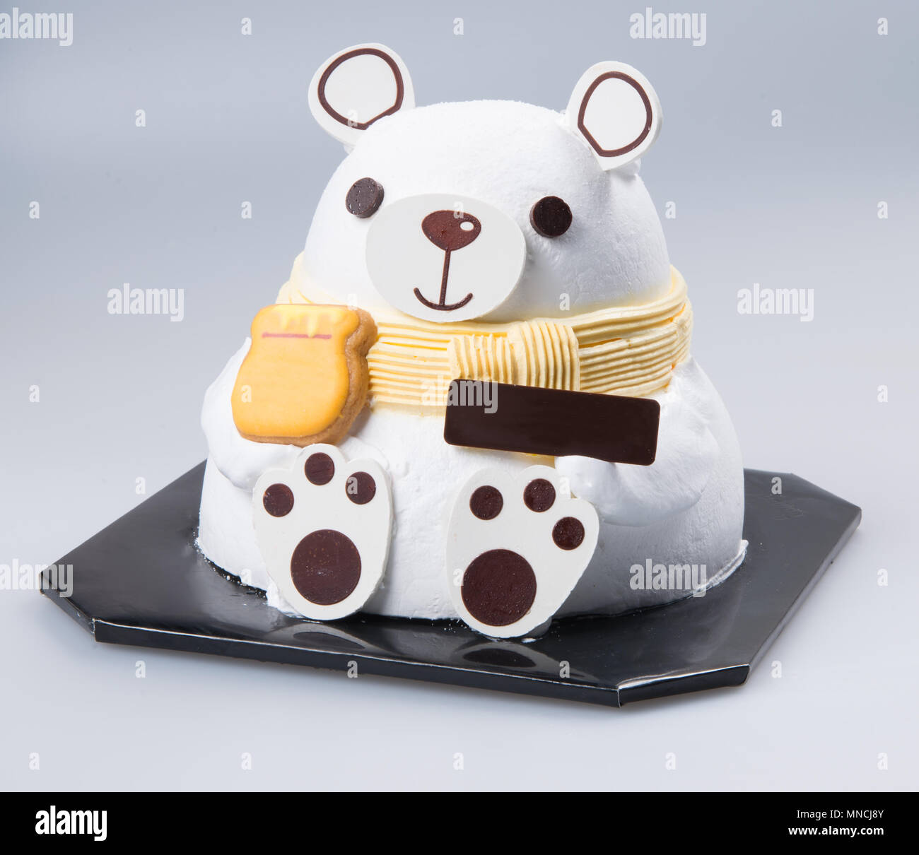 Torta o recare torta di progettazione su uno sfondo Foto Stock